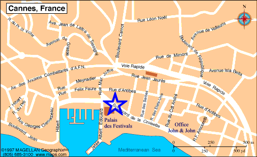 Plan Cannes, John and John Immobilier, Réf 082