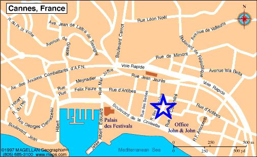 Plan Cannes, John and John Immobilier, Réf 100