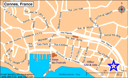 Plan Cannes, John and John Immobilier, Réf 167